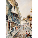 РЕПРОДУКЦИИ НА КАРТИНИ Златарската чаршия (1895)